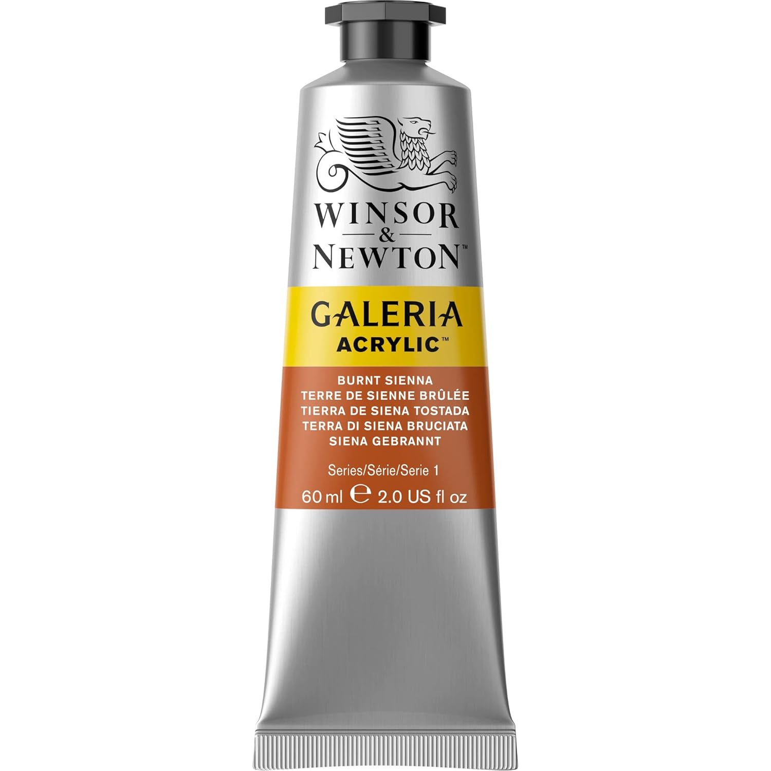 WINSOR & NEWTON GALERIA ACRYLIC COLOUR - BURNT SIENNA(074)